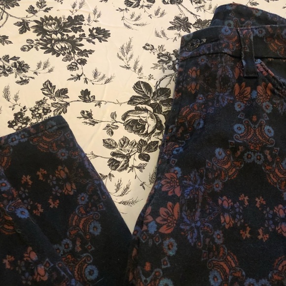7 for all mankind paisley jeans - Picture 2 of 7